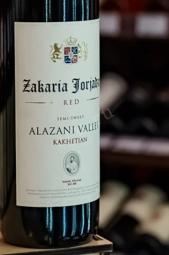 В магазине Крю Профи Zakaria Jorjadze Alazani Valley Red 2023 0.75 л
