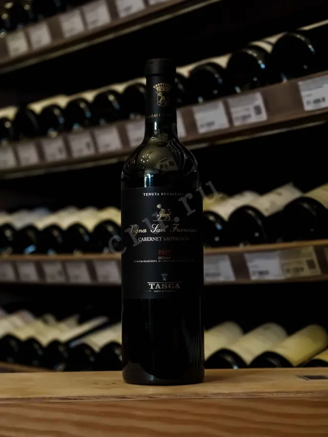 В магазине Крю Профи Tasca d'Almerita Vigna San Francesco Cabernet Sauvignon  2017 0.75 л