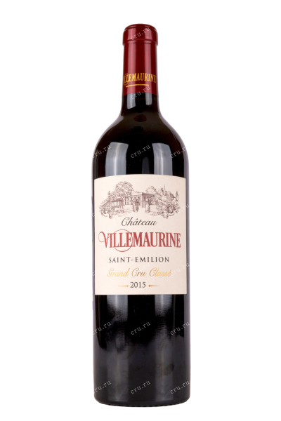 Вино Chateau Villemaurine Saint-Emilion Grand Cru Classe 2015 0.75 л
