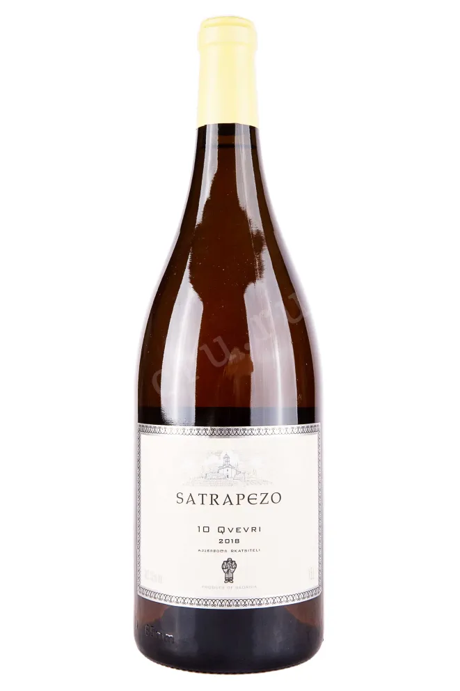Бутылка Satrapezo 10 Kvevri in gift box 2018 1.5 л