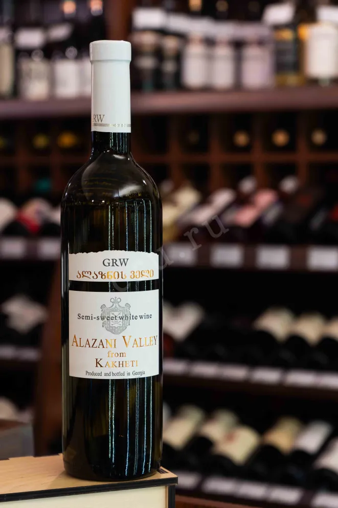 В магазине Крю Профи GRW Alazani Valley from Kakheti White 2022 0.75 л