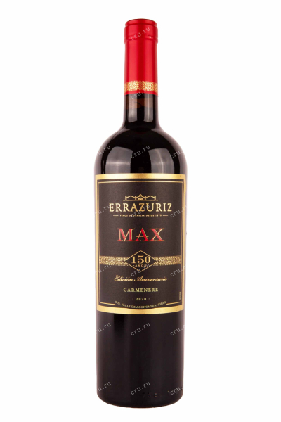 Вино Errazuriz Max Reserva Carmenere 2020 0.75 л