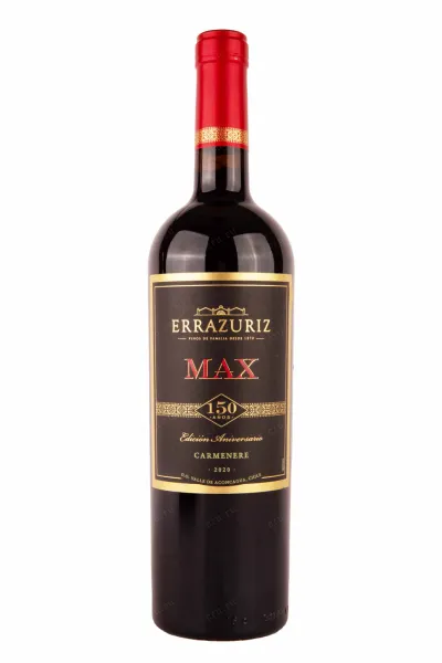Вино Errazuriz Max Reserva Carmenere 2020 0.75 л
