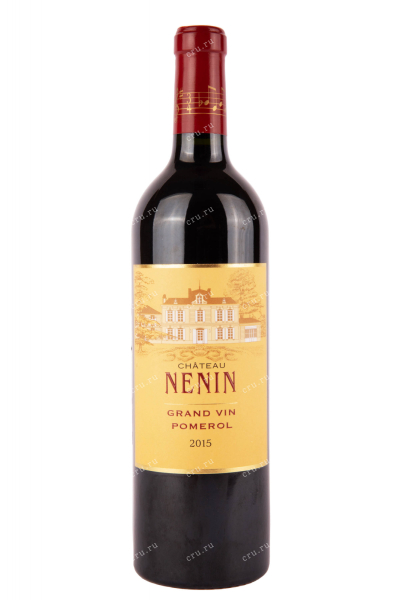 Вино Chateau Nenin Pomerol AOC 2015 0.75 л