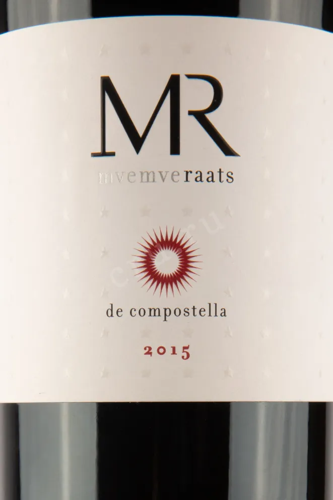 Этикетка вина Раатс МР де Компостелла 0,75