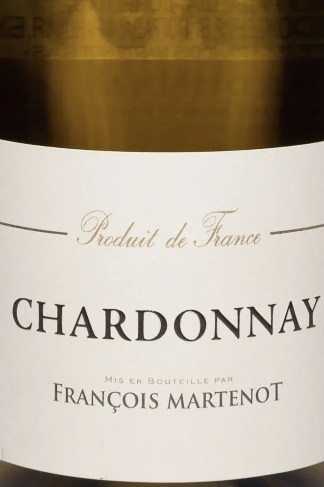Этикетка Francois Martenot Chardonnay 2024 0.75 л