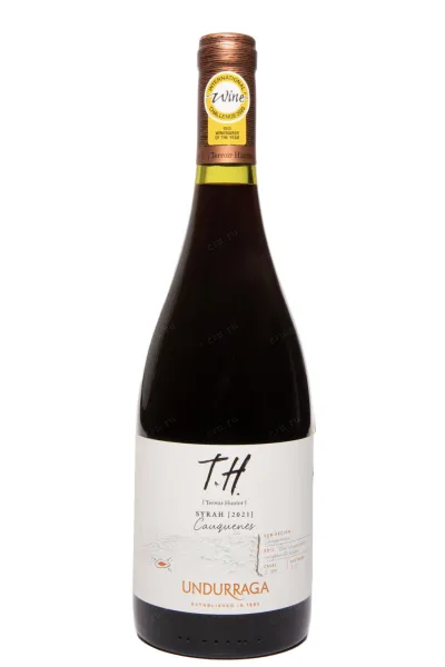 Вино TH (Terroir Hunter) Undurraga Syrah Cauquenes DO 2021 0.75 л