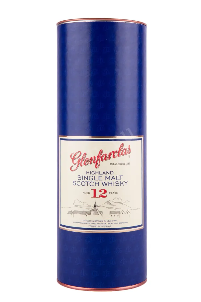 Подарочная коробка виски Glenfarclas 12 years old 0.7