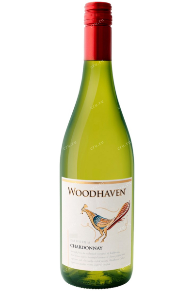 Вино Woodhaven California Chardonnay 2018 0.75 л