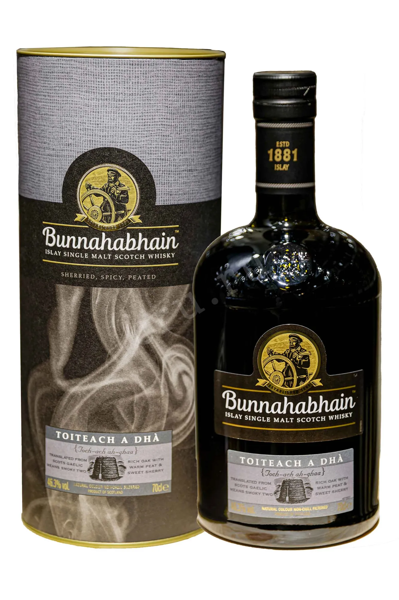 Фото — Виски Bunnahabhain Toiteach A Dha in tube  0.7 л