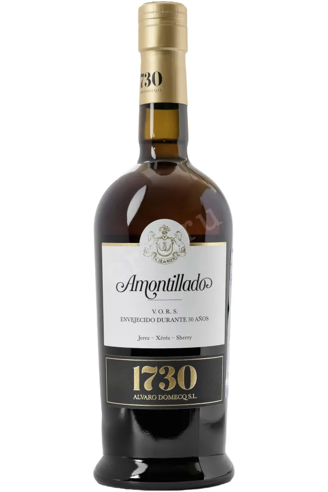 Бутылка Alvaro Domecq 1730 Amontillado VORS 1994 0.75 л