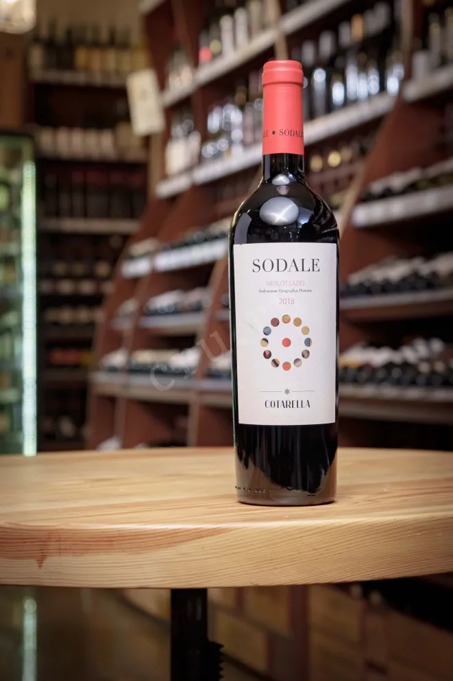 В магазине Крю Профи Cotarella Sodale Merlot Lazio IGP 2018 0.75 л