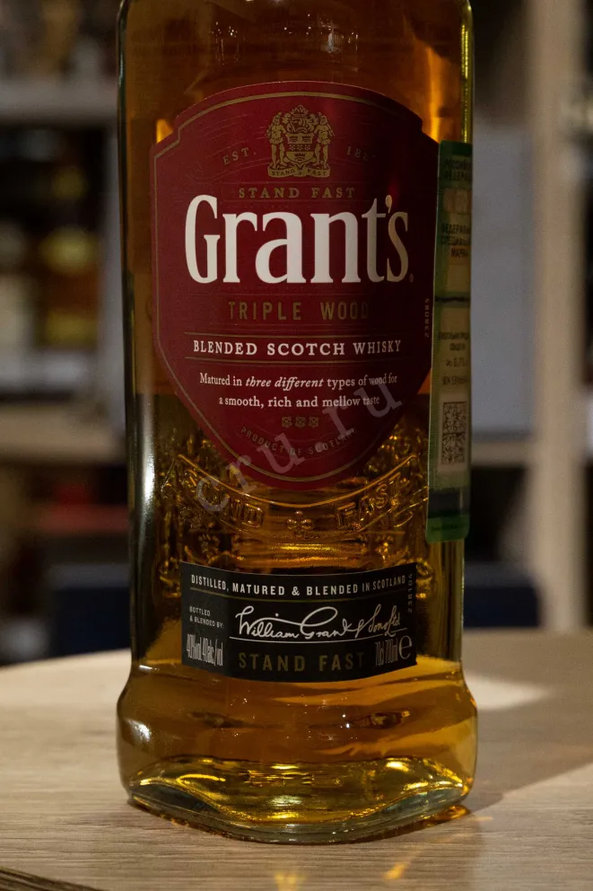 В магазине Крю Профи Grants Triple Wood 3 years 0.7 л