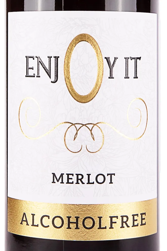 Этикетка Peter Mertes enjOy it Merlot Alcohol Free 2023 0.75 л