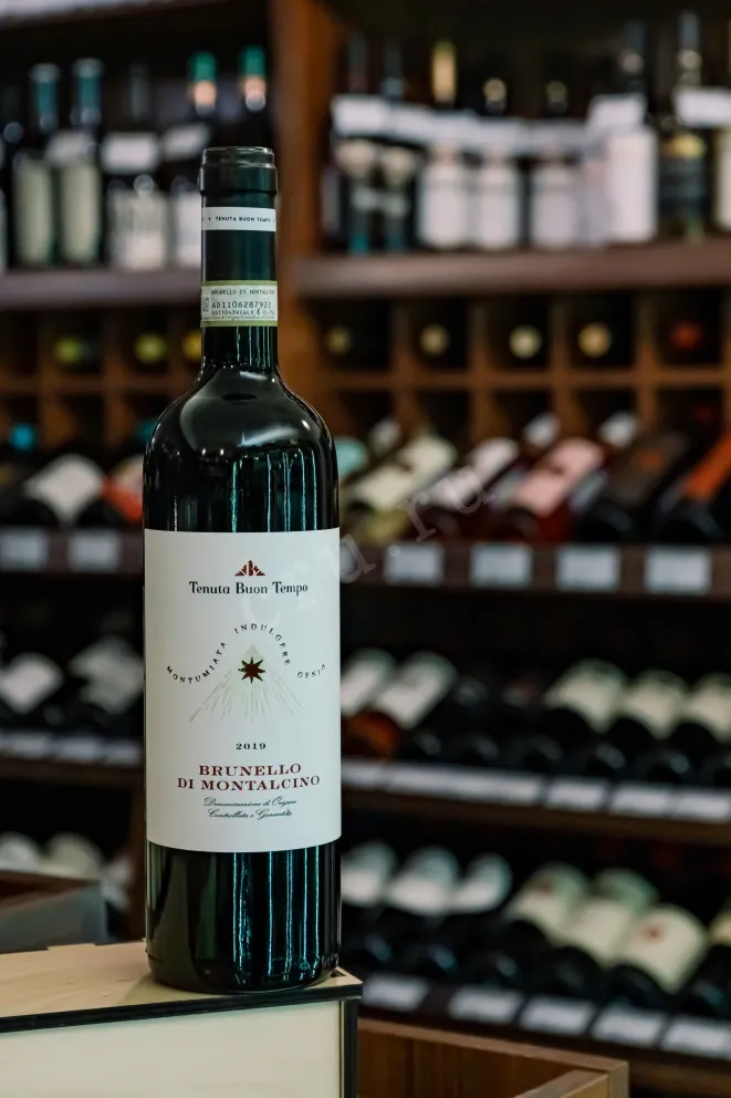 В магазине Крю Профи Tenuta Buon Tempo Brunello Di Montalcino DOCG 2019 0.75 л