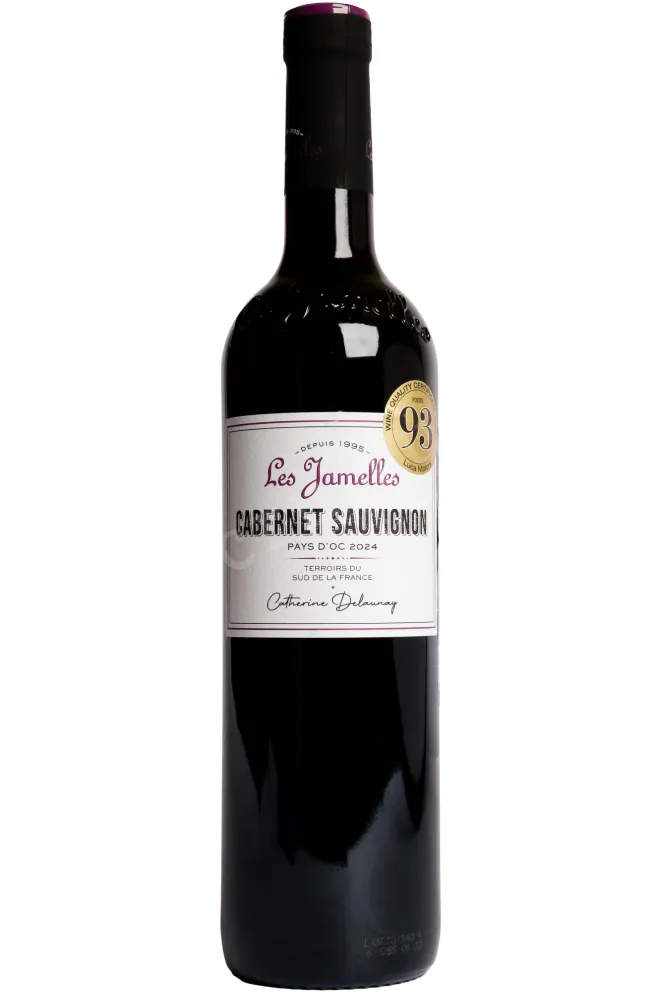 Вино Les Jamelles Cabernet Sauvignon 2024 0.75 л