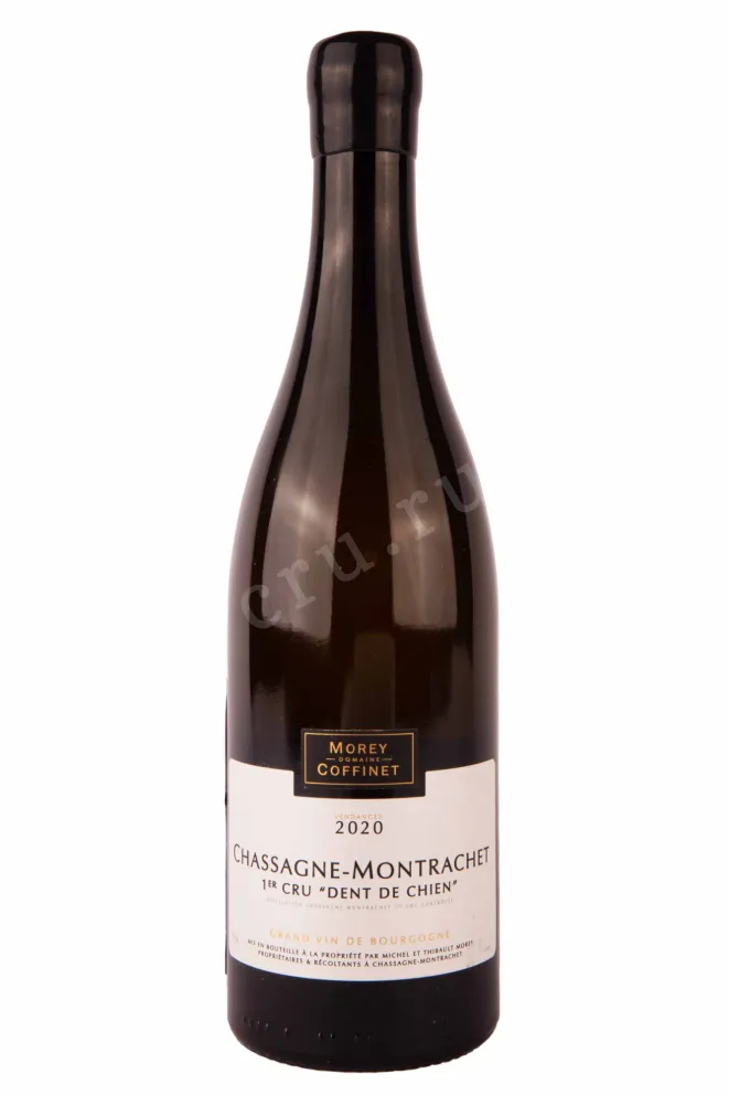 Вино Chassagne Montrachet 1er Cru Dent de Chien 2020 0.75 л
