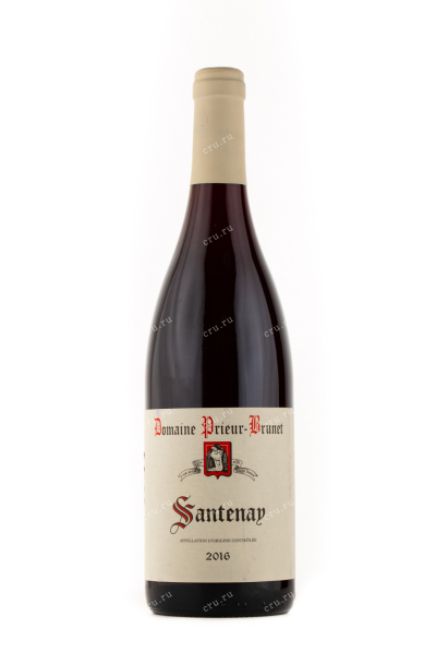 Вино Domaine Prieur-Brunet Santenay AOC 2016 0.75 л