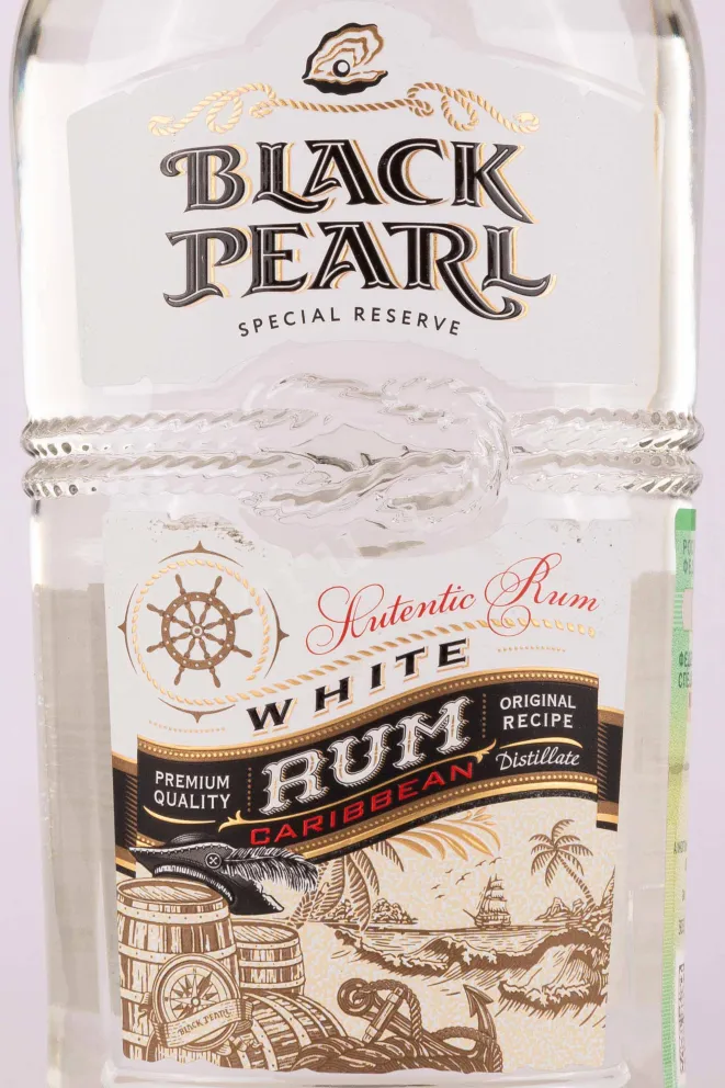 Этикетка Black Pearl White 0.7 л