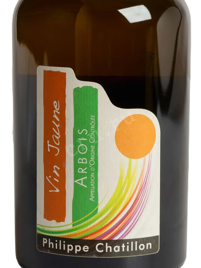 Этикетка Philippe Chatillon Arbois Vin Jaune 2016 0.62 л