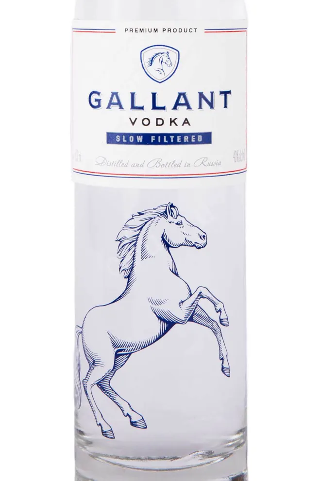 Этикетка Gallant 0.5 л