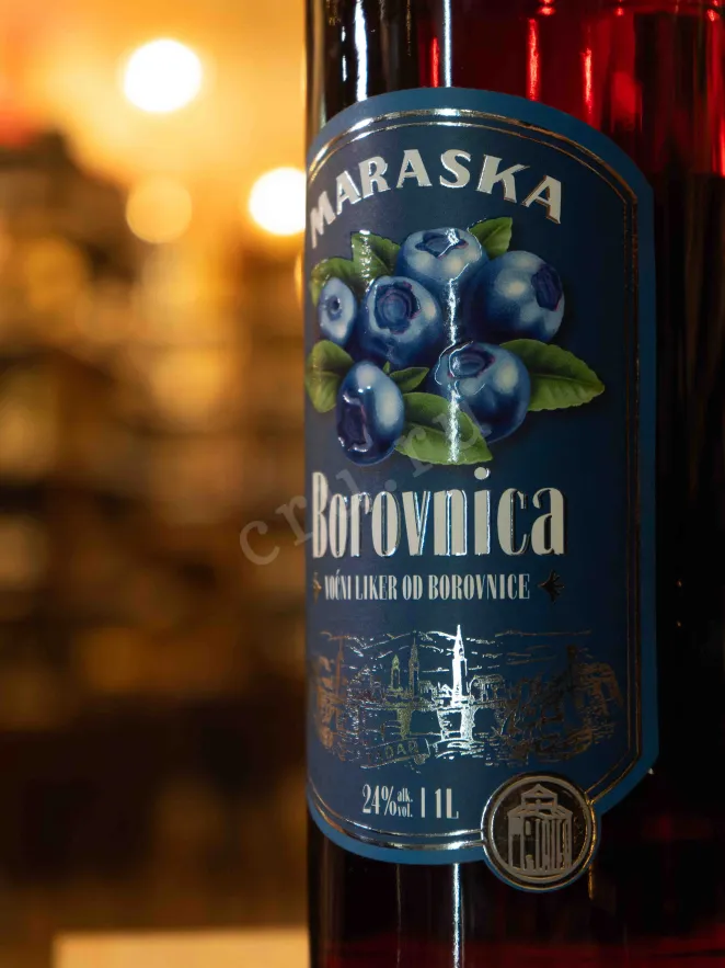 В магазине Крю Профи Maraska Borovnica 1 л