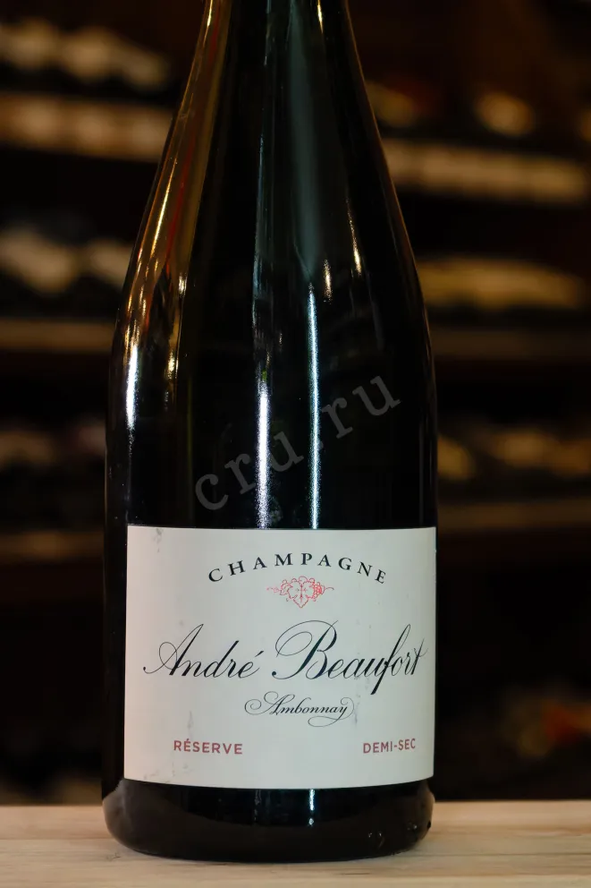 В магазине Крю Профи Andre Beaufort Ambonnay Reserve Grand Cru Demi Sec 2015 0.75 л