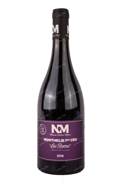 Вино Maison Nicolas Morin Monthelie 1er Cru Les Riottes 2018 0.75 л