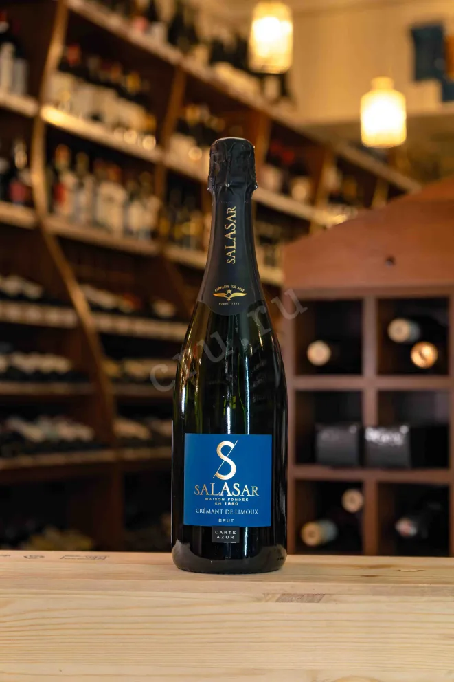 В магазине Крю Профи Salasar Carte Azur Cremant de Limoux 2023 0.75 л