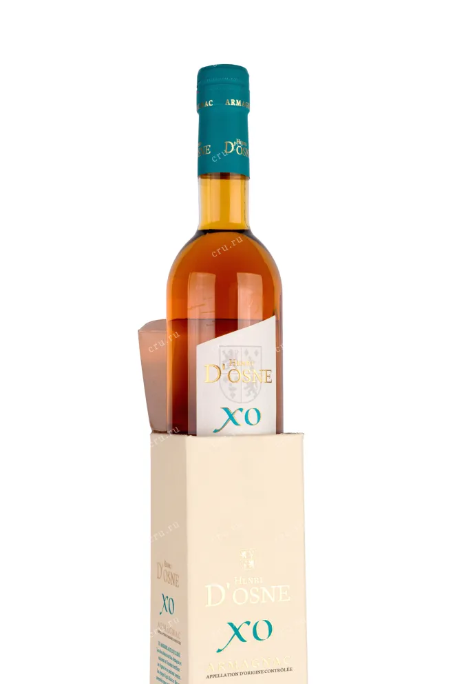 В подарочной коробке Henri dOsne XO gift box 0.5 л