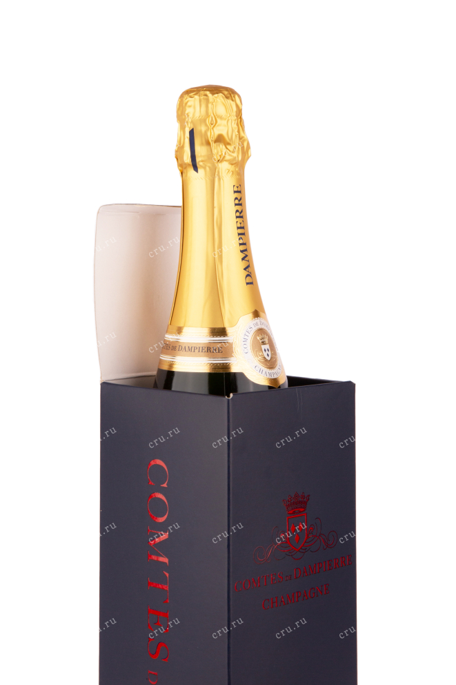 Игристое вино Дампьер Гран Кюве 2016 0.75 в подарочной упаковке