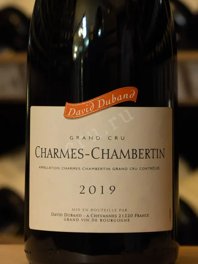 В магазине Крю Профи Charmes-Chambertin Grand Cru David Duband 2019 0.75 л