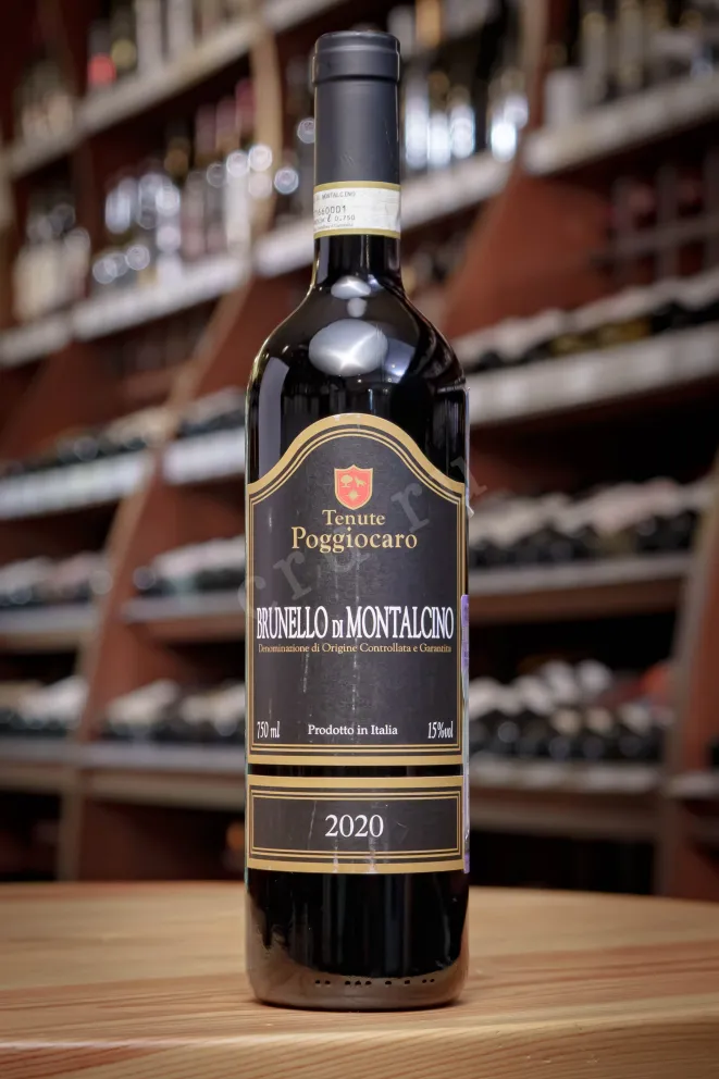 В магазине Крю Профи Tenute Poggiocaro Brunello Di Montalcino DOCG 2018 0.75 л
