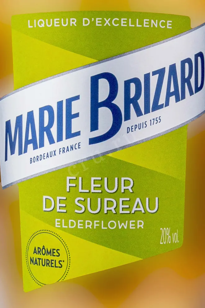 Этикетка Marie Brizard Fleur de Sureau №35 0.7 л