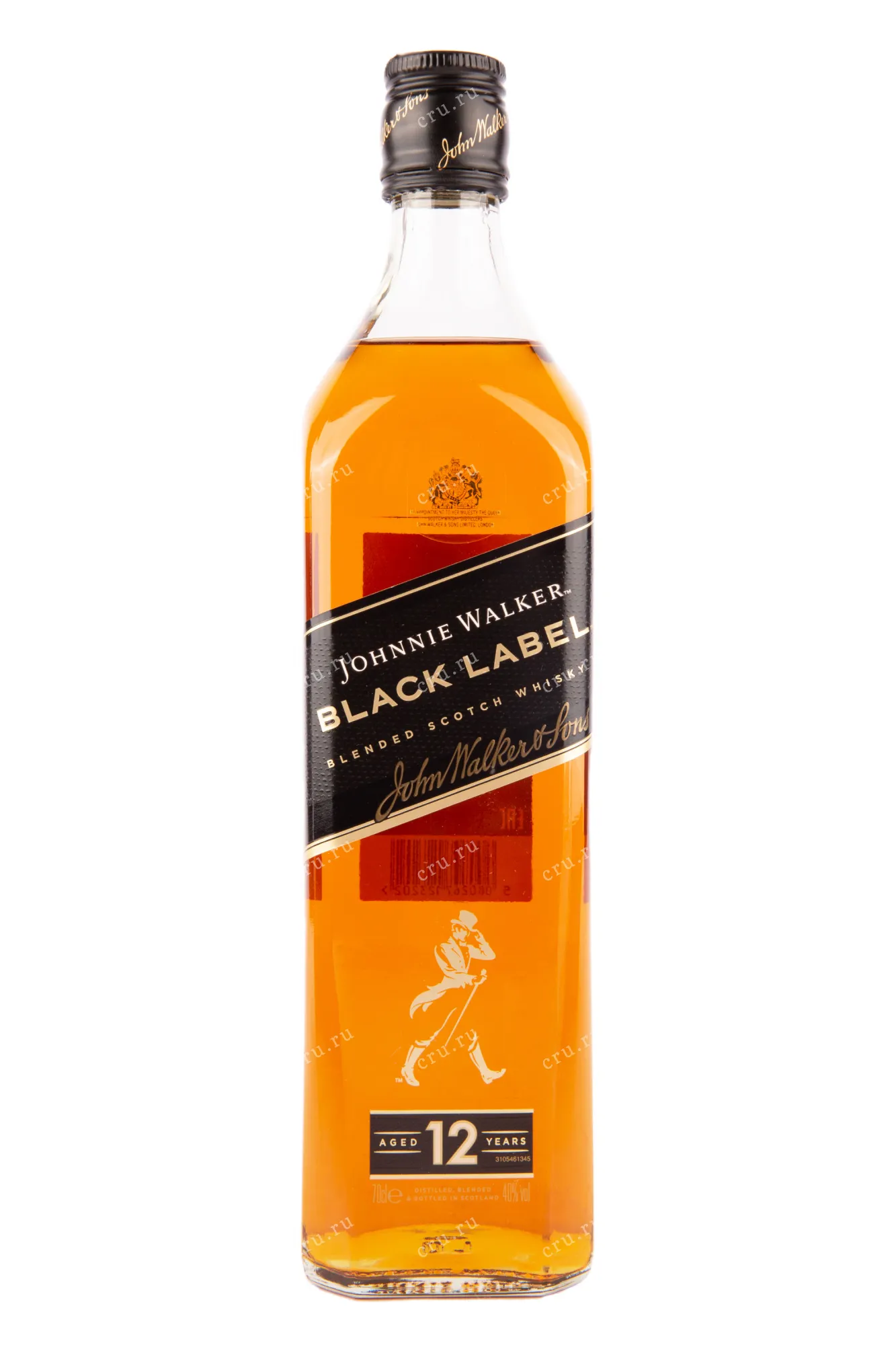 Фото — Виски Johnnie Walker Black Label 12 years  0.7 л