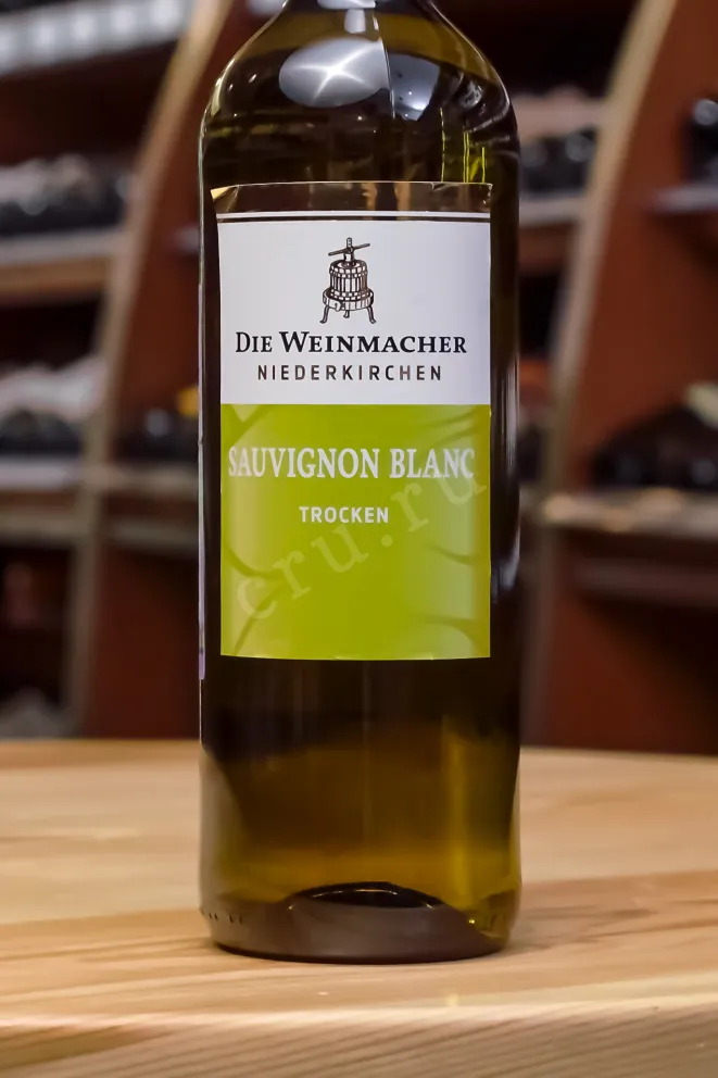 В магазине Крю Профи Die Weinmacher Sauvignon Blanc Qualitetswein 2021 0.75 л