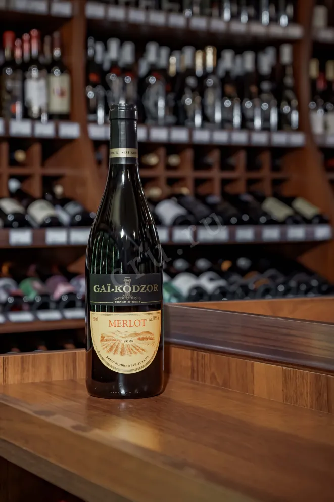 В магазине Крю Профи Gai-Kodzor Merlot 2025 0.75 л