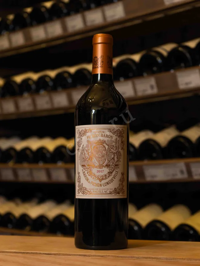 В магазине Крю Профи Chateau Pichon Longueville Baron Pauillac Grand Cru Classe 2017 0.75 л