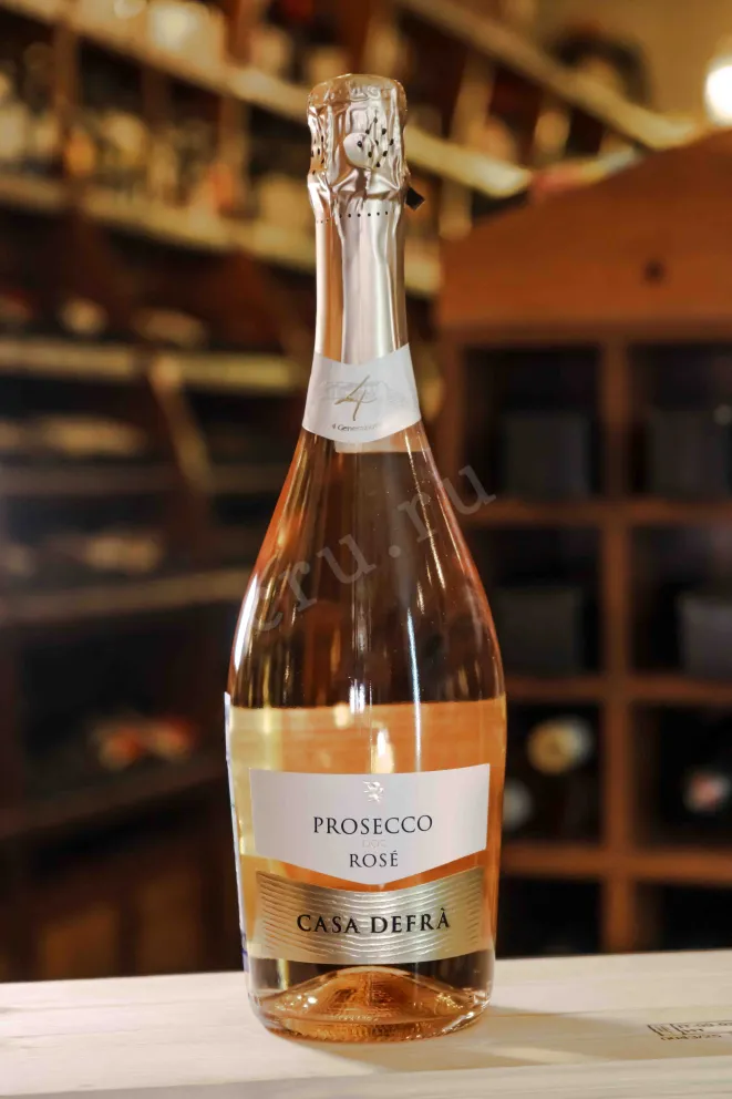 В магазине Крю Профи Casa Defra Prosecco Rose 2023 0.75 л