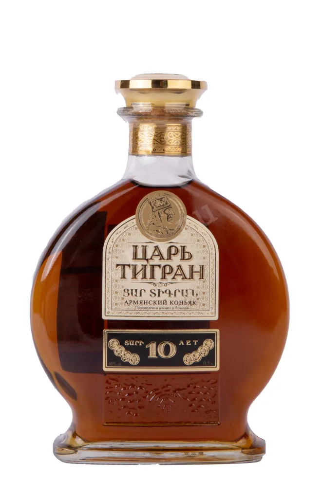 Бутылка Tsar Tigran 10 years old 0.5 л
