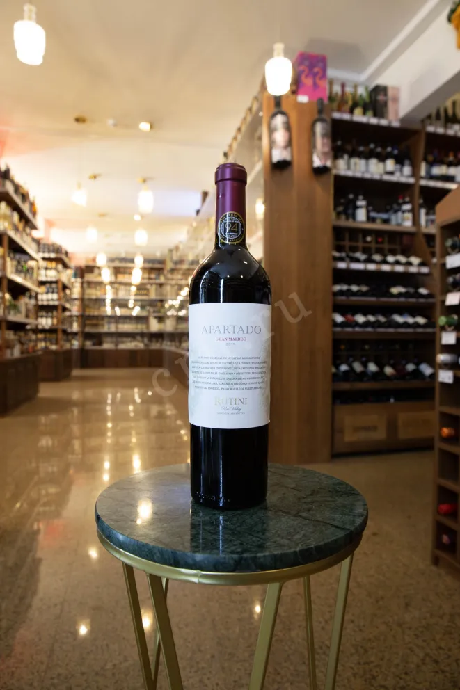 В магазине Крю Профи Gran Malbec Rutini Mendoza Apartado 2019 2019 0.75 л