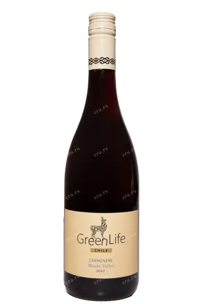 Вино GreenLife Carmenere Maule Valley 2022 0.75 л