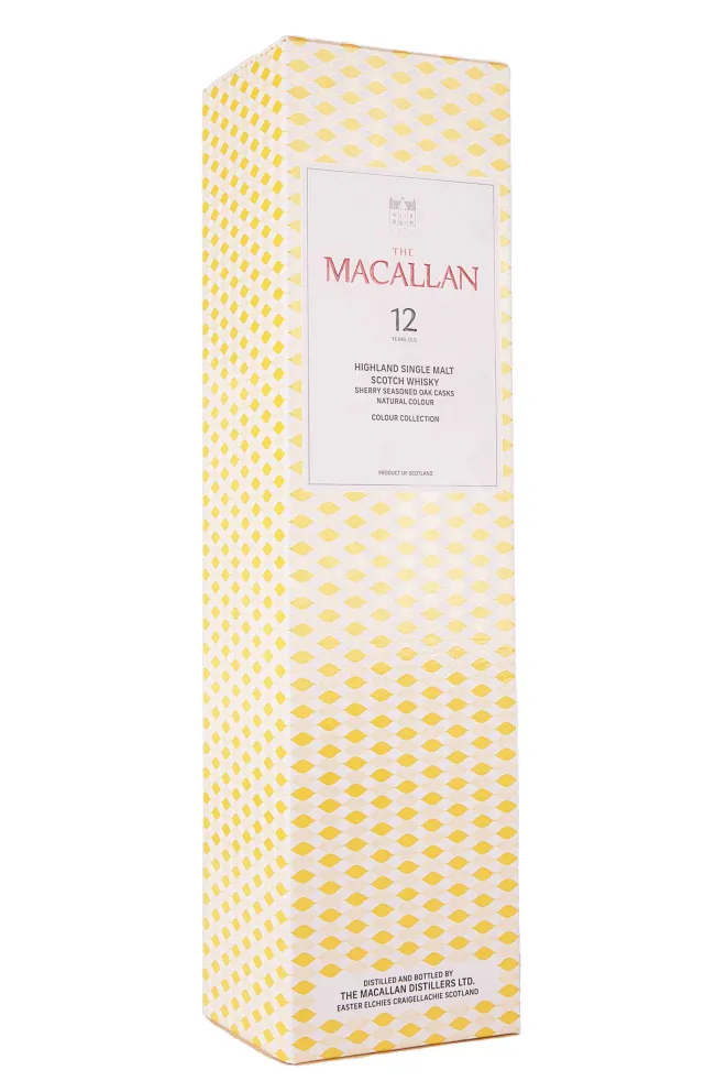Подарочная коробка Macallan Colour Collection 12 years old gift box 0.7 л