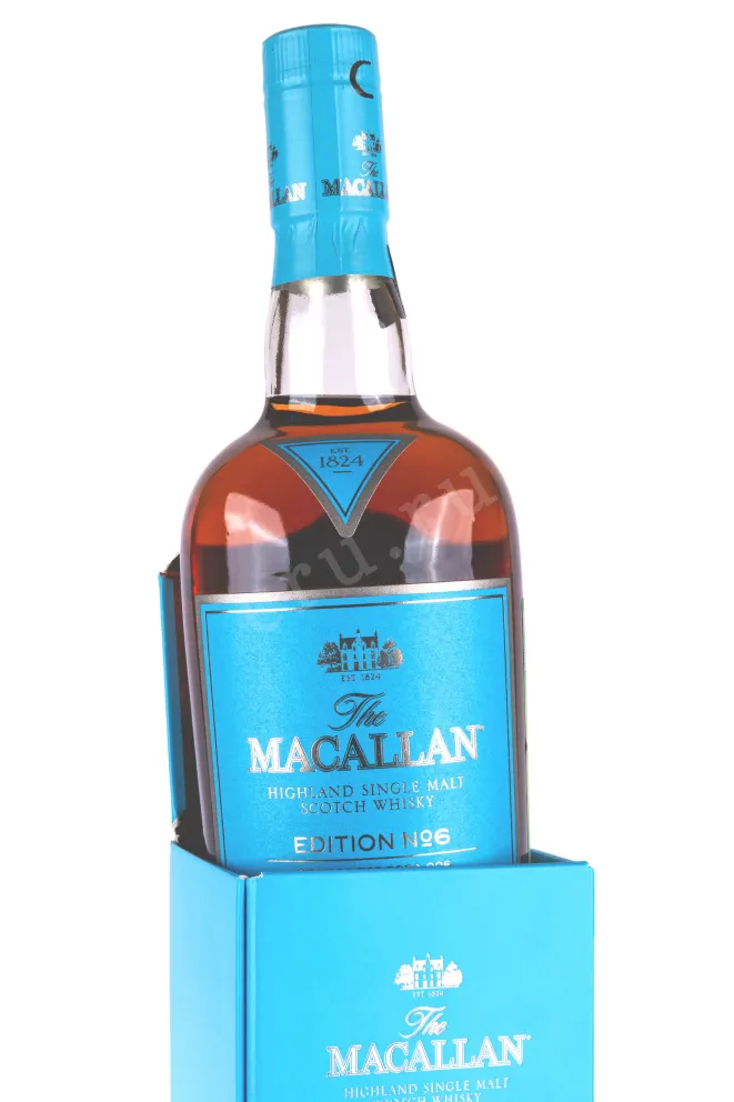 В подарочной коробке Macallan Edition №6 0.7 л