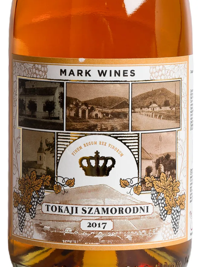 Этикетка Mark Wines Tokaji Szamorodni 2017 0.5 л
