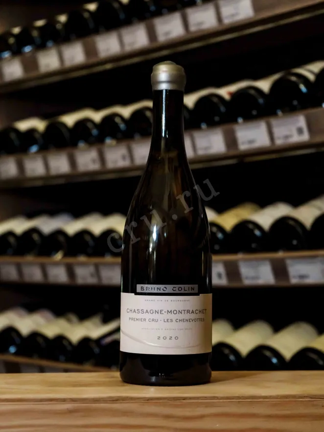 В магазине Крю Профи Bruno Colin Chassagne-Montrachet 1er Cru Les Chenevottes 2020 0.75 л