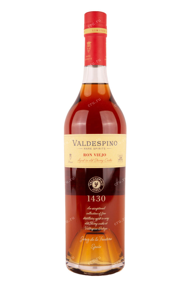 Бутылка Valdespino Ron Viejo in tube 0.7 л