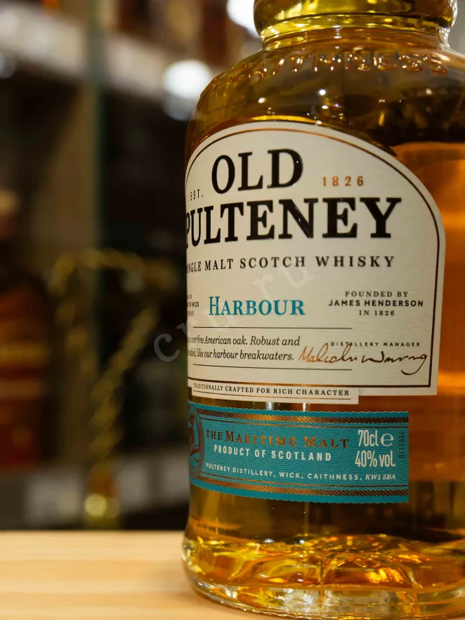 В магазине Крю Профи Old Pulteney Harbour American Oak Matured in gift box 0.7 л