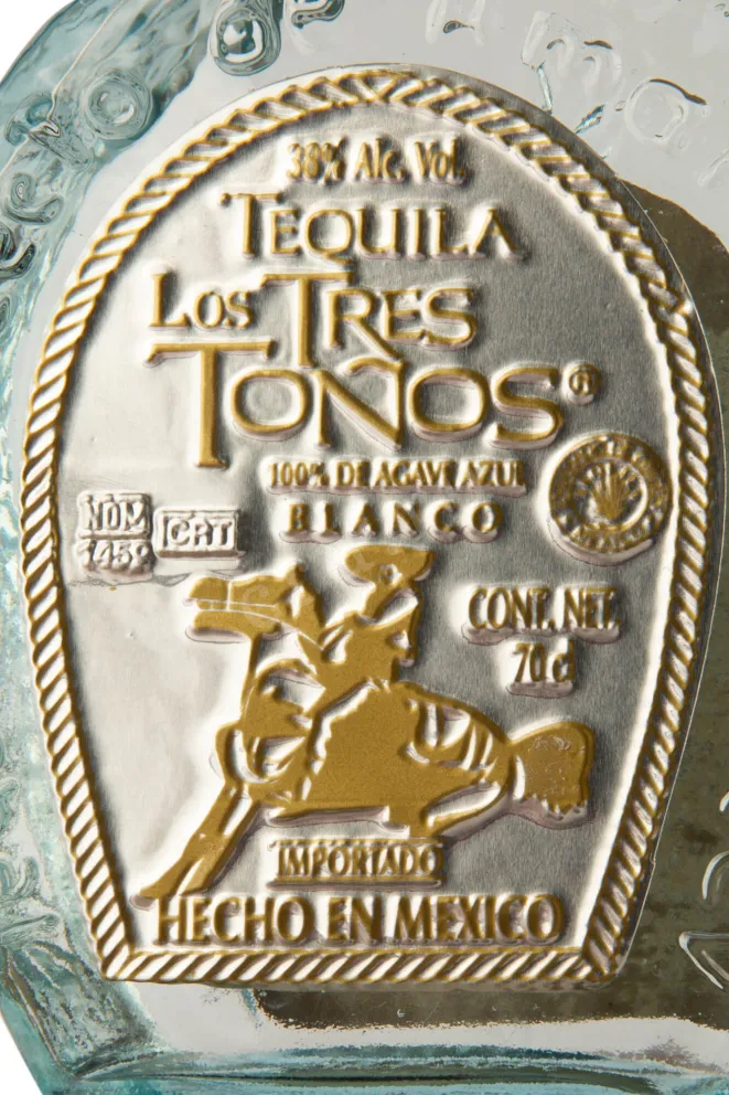 Этикетка Los Tres Tonos Blanco  0.7 л