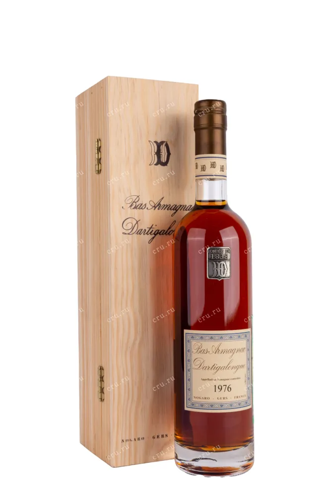 Арманьяк Vintage Bas Armagnac Dartigalongue wooden box 1976 0.5 л